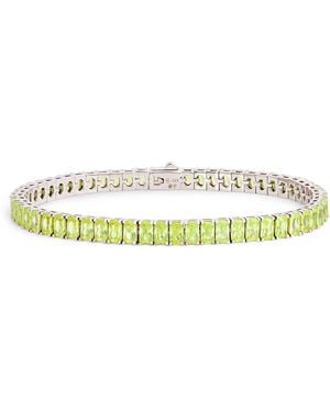 Hatton Labs Classic Tennis Bracelet - Metallic