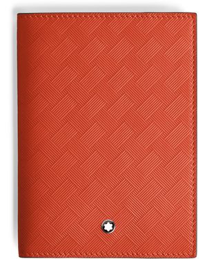 Montblanc Leather Extreme 3.0 Passport Holder - Red