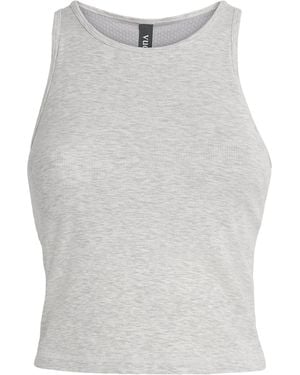 Vuori Pose Plyo Tank Top - White