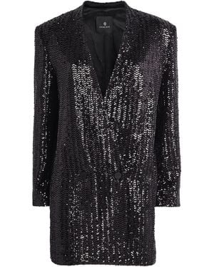 Anine Bing Sequinned Veneda Mini Dress - Black