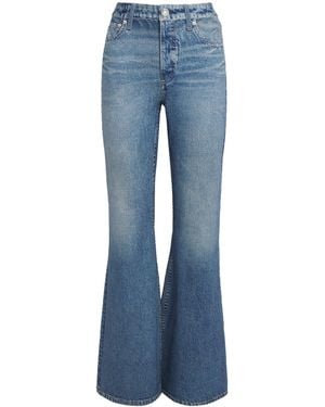 Rag & Bone Ponte Miramar Dahlia Trousers - Blue