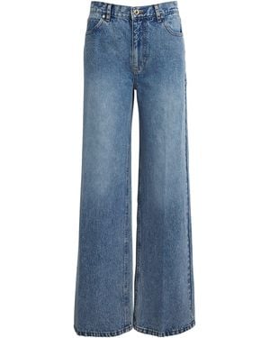 Sandro Wide-Leg Jeans - Blue