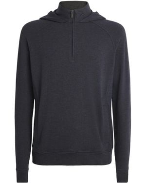 Kjus Inverness Quarter-Zip Hoodie - Blue