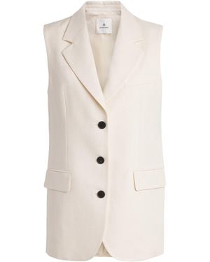 Anine Bing Sara Vest - White