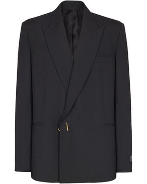 Balmain Wool Blazer - Blue