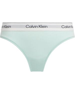 Calvin Klein Cotton-Modal Icon Brazilian Briefs - Blue