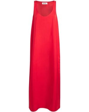 Rohe Silk Scoop-Neck Maxi Dress - Red