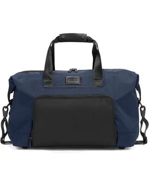 Tumi Alpha 3 Double Expansion Satchel Bag - Blue