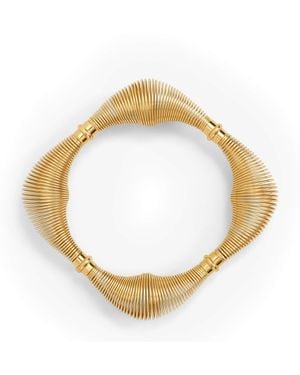 Alaïa Spiral Necklace - Metallic