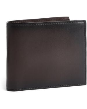 Officine Creative Leather Bifold Wallet - Black
