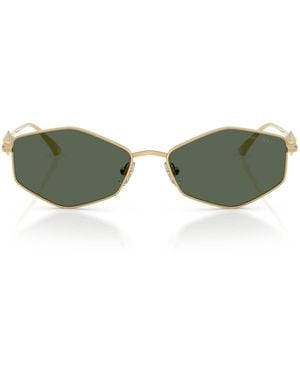 Jimmy Choo Wire Hexagonal Zoey Sunglasses - Green