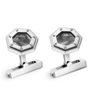 Cartier Sterling Santos De Cufflinks - Metallic