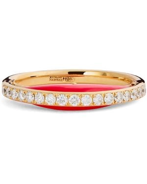 L'Atelier Nawbar And Diamond Bloop Moon Lot N*91 Ring - Metallic