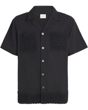 CHE Cotton-Linen Inigo Shirt - Black