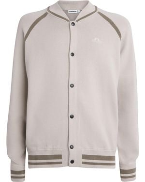 J.Lindeberg Stanley Bomber Jacket - Gray