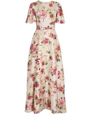Mary Katrantzou Farinifera Como Shirt Dress - Pink