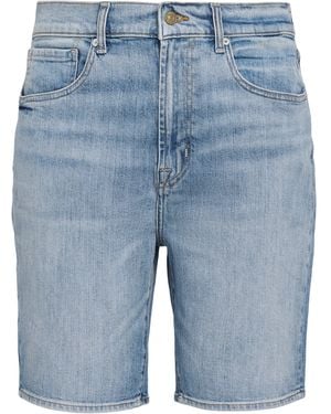 7 For All Mankind Heirloom Jean Shorts - Blue
