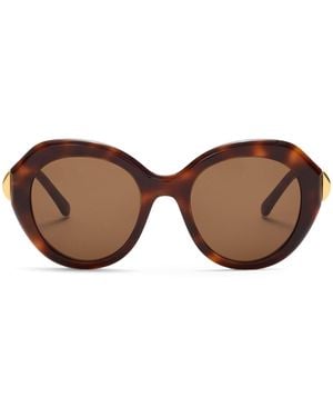Loewe Coil Butterfly Sunglasses - Brown