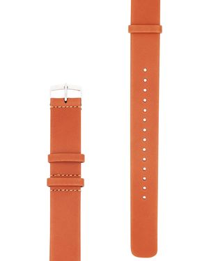 Jean Rousseau Nato Leather Watch Strap - White