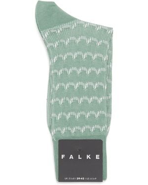FALKE Cotton-Blend Sea Rock Socks - Green
