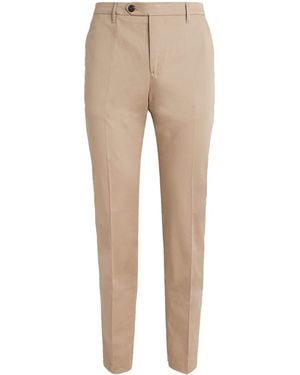 Pal Zileri Stretch-Cotton Chinos - Natural