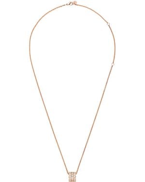 Chaumet And Diamond Bee De Necklace - Metallic