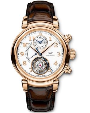 IWC Schaffhausen Da Vinci Tourbillon Rétrograde Chronograph - Metallic