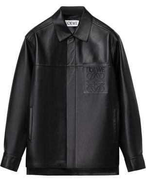 Loewe Black Leather Jacket