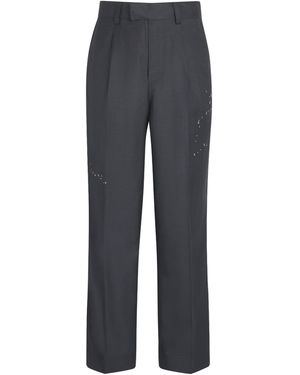 DOMREBEL Virgin Wool Bully Pants - Grey