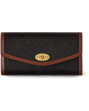 Mulberry Scotchgrain Darley Wallet - Black
