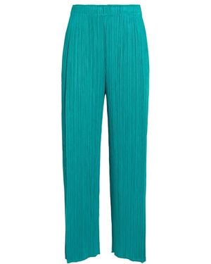 Pleats Please Issey Miyake Monthly Colours June Trousers - Blue