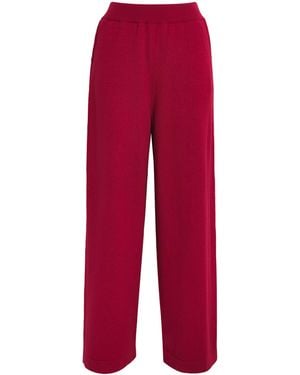 Johnstons of Elgin Cashmere-Blend Coll Trousers - Red