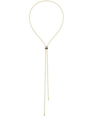 Boucheron Large Quatre Classique Tie Necklace - White