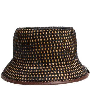 【送料&関税込】Max Mara Loretta Cotton Bucket Hat With Allo Max Mara Cotton Loretta Bucket Hat in Natural | Lyst