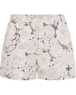 Sunspel Cotton Bloom Boxers - Natural