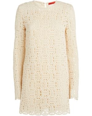 MAX&Co. Crochet Mini Dress - Natural