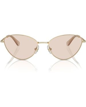 Swarovski Metal Sk7014 Sunglasses - Natural