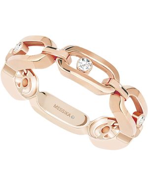 Messika Move Link And Diamond Ring - Pink