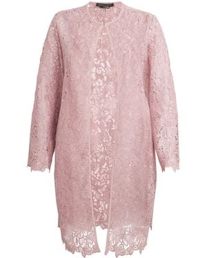 Marina Rinaldi Lace Coat - Pink