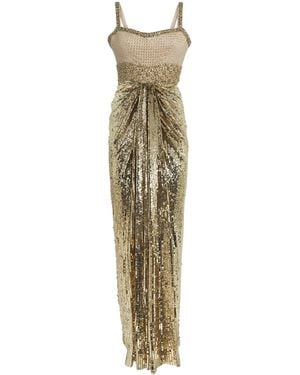 Jenny Packham Only You Column Gown - Metallic