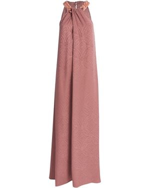 JOSEPH Silk Parc Maxi Dress - Pink