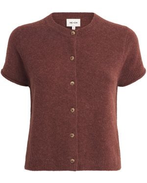 ME+EM Alpaca-Blend Baby T-Shirt - Red