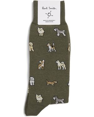 Paul Smith Dog Socks - Green