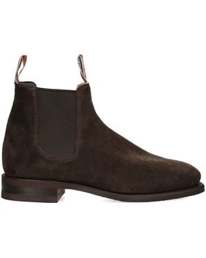 R.M.Williams Suede Ankle Boots - Brown