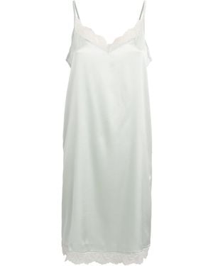 Hanro Silk Lace-Trim Nightdress - White