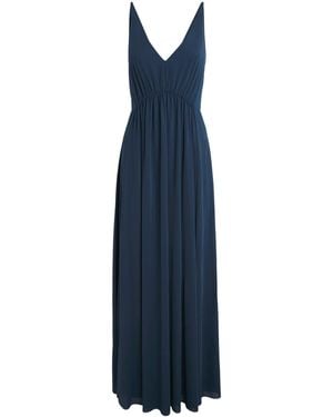 MAX&Co. Stretch-Jersey Sleeveless Midi Dress - Blue