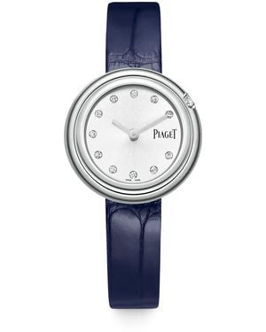 Piaget Stainless Steel And Diamond Possession Watch - Blue