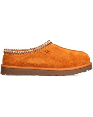 UGG Shaggy Suede Tasman Slippers - Orange