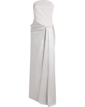Solace London Corseted Seri Gown - White