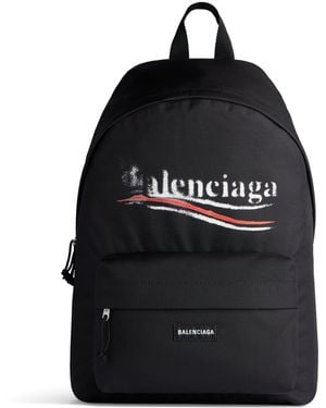 Balenciaga Explorer Backpack - Black